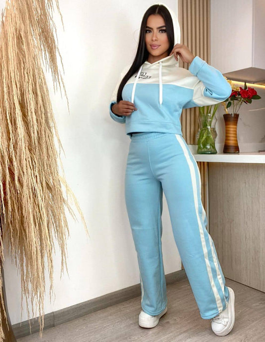 Conjunto de sudadera oversize invierno