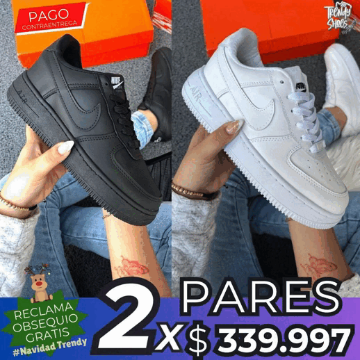 ZAPATILLAS TENIS NIKE FOR ONE BLANCO-NEG