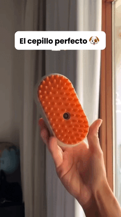 Cepillo Vapor Quita Pelo Gatos Perros
